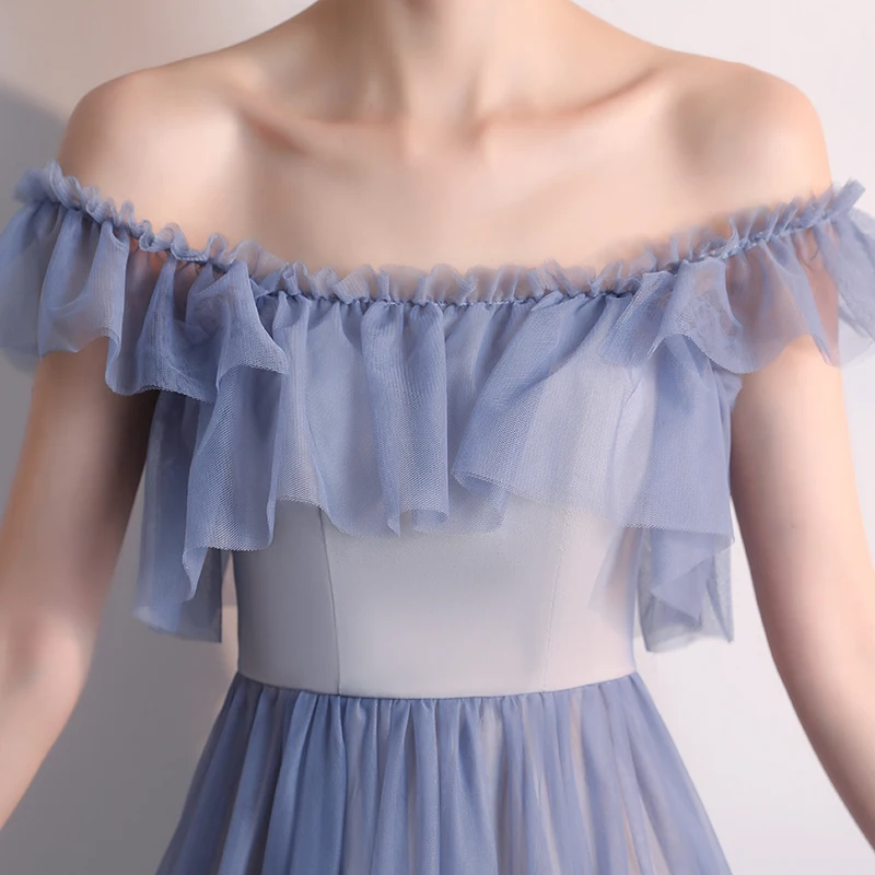 ТРАПЕЦИЕВИДНОЕ ПЛАТЬЕ для подружки невесты длиной до колена женщин платье