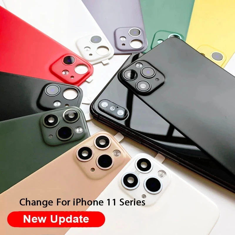 

Модифицированная Защитная пленка для задней крышки камеры 2 в 1 для iPhone XS X XR 12 Change 11 PRO MAX 12Pro, наклейка на объектив, чехол для телефона из титан...