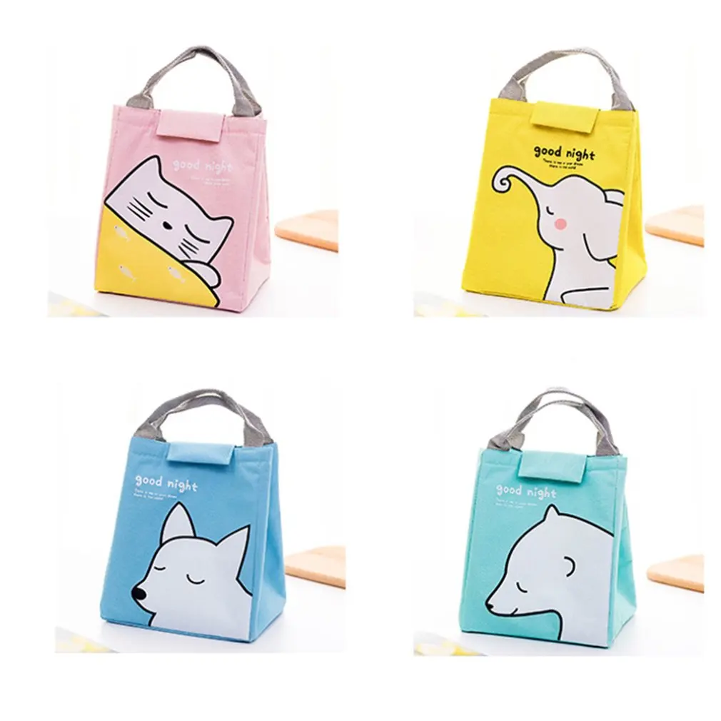 Термосумка Портативная сумка для ланча нейтральная Студенческая Детская