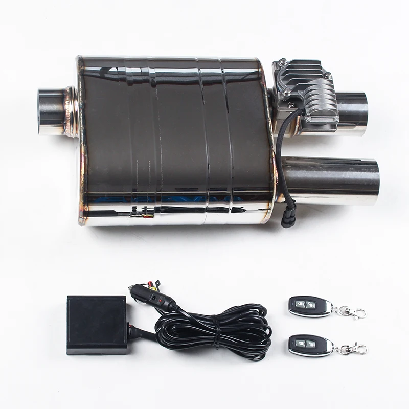 Глушитель клапана 63 мм Выпускной вырез глушитель s Электрический клапан звуковой