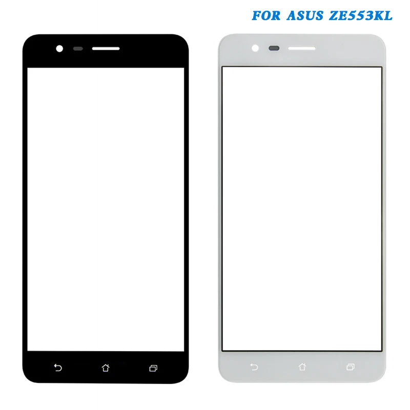 Netcosy For Asus ZE553KL Front Outer Glass Lens Cover Replacement parts Repair or Change Broken and old Parts | Мобильные телефоны