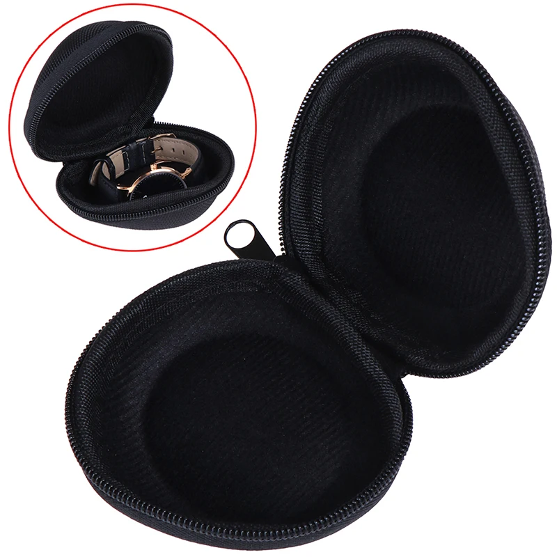 

Портативный защитный чехол для наушников EVA, коробка для часов с застежкой-молнией, сумка для хранения наушников