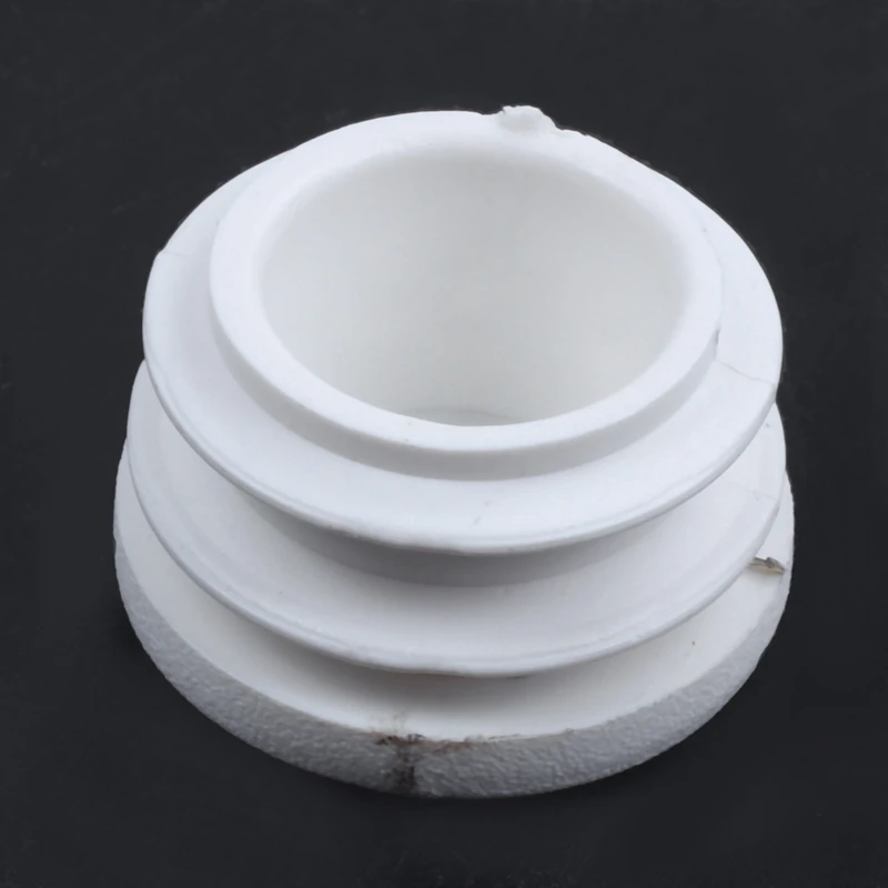 New-4 Pcs 19mm Dia Plastic Blanking End Cap Tubing Pipe Inserts Bung White |