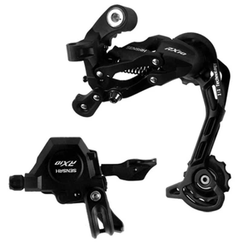 

SENSAH Bike Rear Derailleurs RX10 10 Speed Trigger Shifter Is Suitable for Mountain Bikes, Folding Bikes