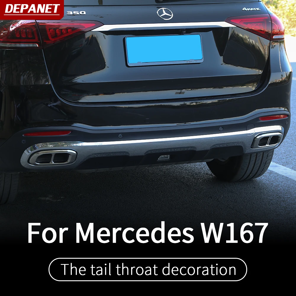 Отделка горловины для Mercedes gle w167 carbon 2020 350/amg 450 500e glc x254 аксессуары внешнего