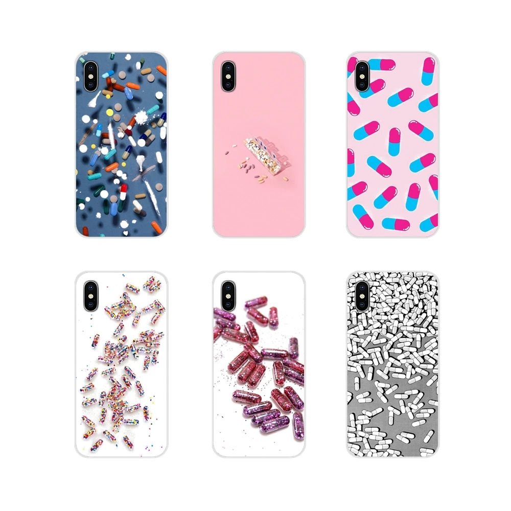 Чехол для сотового телефона с рисунком таблетки и капсулы pop Huawei Honor 4C 5C 6X 7 7A 7C 8 9 10
