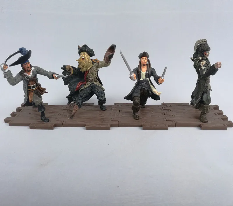 Пираты Карибы Аниме Фигурка отличного качества ПВХ фигурка ручной работы