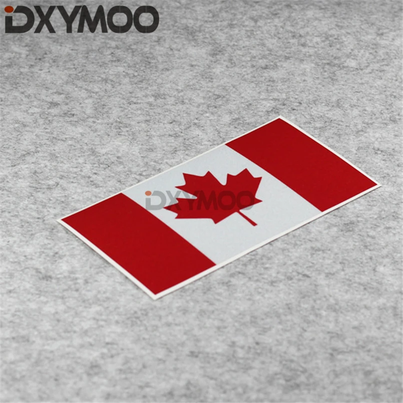 Наклейки на автомобиль с национальным флагом сделано в Канаде светоотражающая