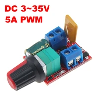 dc 3 35v motor speed controller 5a 90w pwm power drive module speed governor with self recovery insurance current regulator