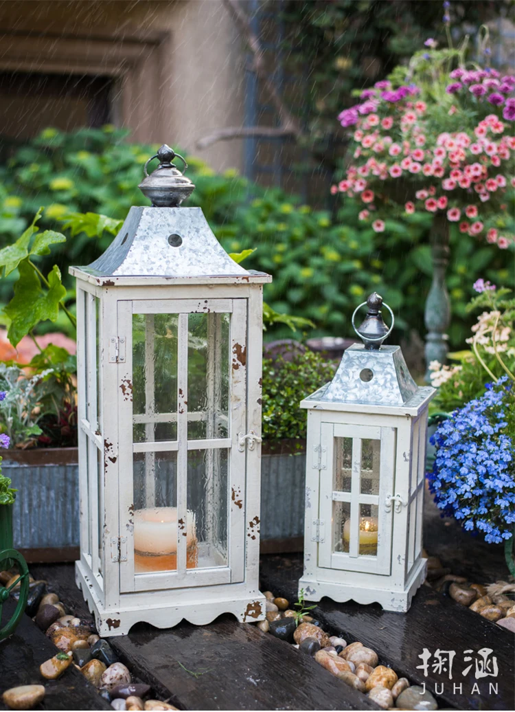 

Large White Europe Wooden Candle Holders Modern Simple Luxury Creative Candelabra Ornaments Portavelas Christmas Decor Ec50zt