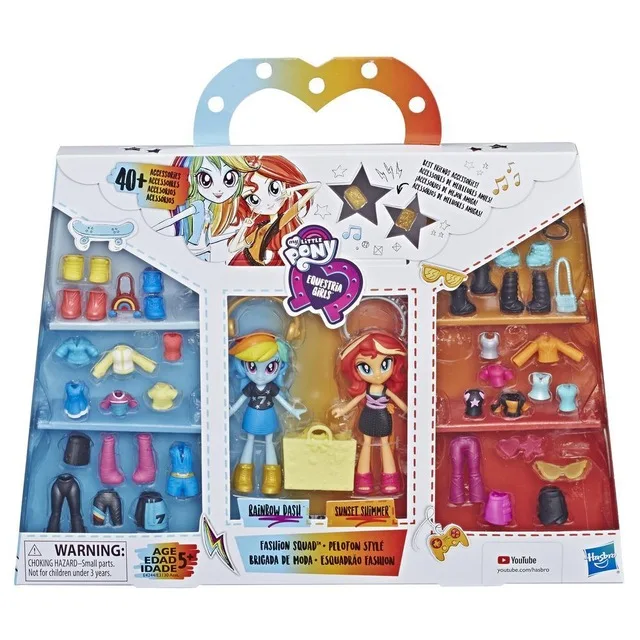 E4244 Оригинальные модные куклы My Little Pony, лучшие друзья, радуга, модель заката, фигурки, игрушки для детей, подарок на день рождения, для девочек, Bonecas - Цвет: E4244