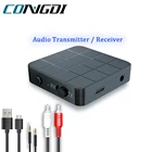 3,5 мм беспроводной Bluetooth-совместимый аудиоприемник V5.0, аудиоадаптер для наушников, динамиков, музыки, стерео аудио передатчик, адаптер