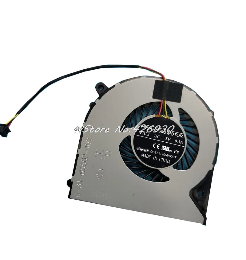 Процессор/GPU вентилятор для CLEVO N850HK N850HJ N850HL N855HJ N850HK1 N870HK1 CN85S02 CN85S01 DFS501105FR0T FG5B DFS551205WQ0T