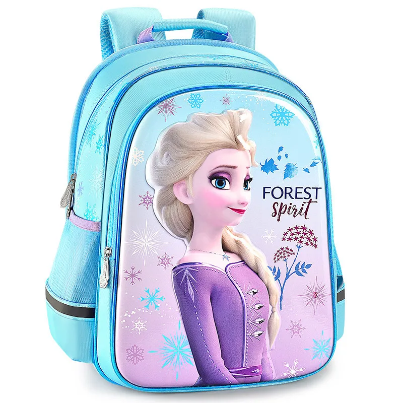 Детский Школьный рюкзак Disney Frozen Elsa olaf мультяшный для девочек милые детские ранцы