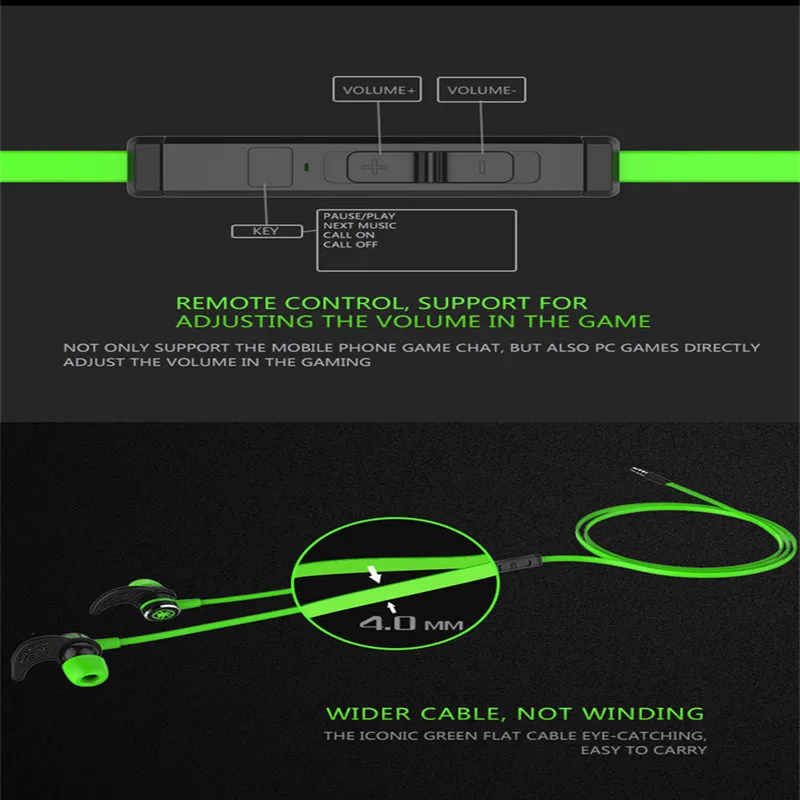 Наушники-вкладыши Проводные магнитные с шумоподавлением и микрофоном |