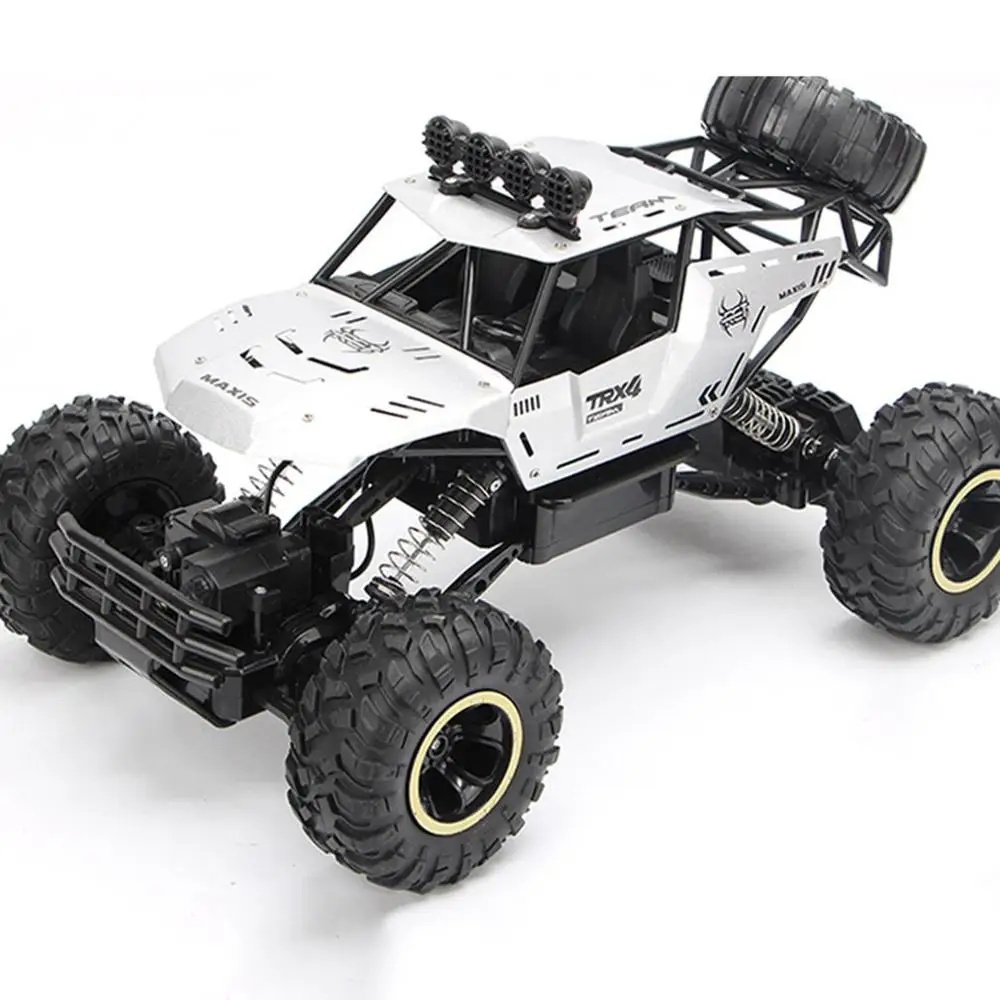 37cm Silver 4WD пульт дистанционного управления высокоскоростная машина 2,4 ГГц электрические радиоуправляемые игрушки монстр грузовик багги внедорожные игрушки детские подарки - Цвет: 37cm Silver