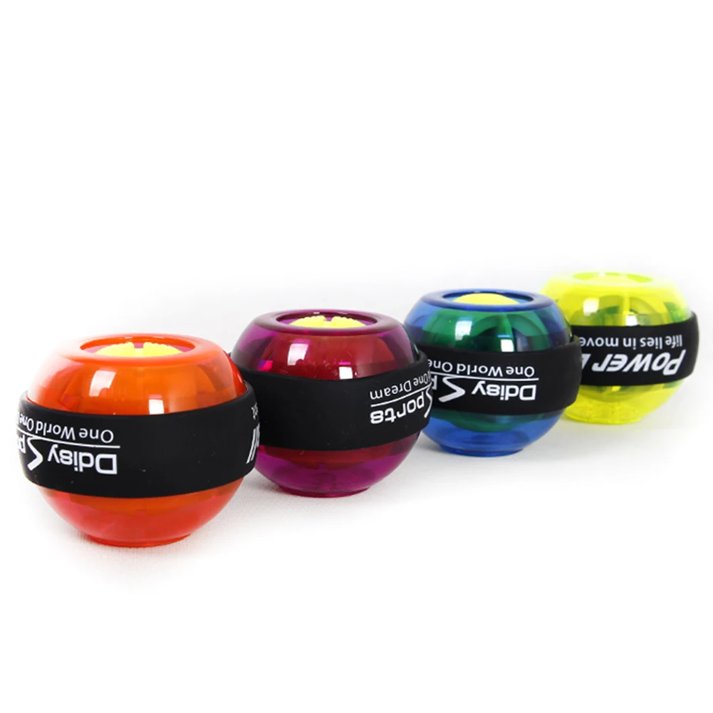 

Wrist Trainer Ball Power Gyro Exerciser Ball Forearm Wrist Strengthener Spinner Ball with LED Light Gym Fitness Equipment