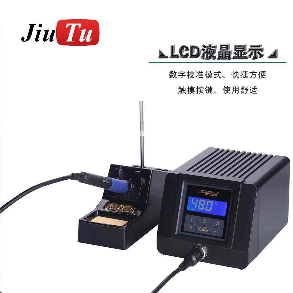 Intelligent Lead-Free Soldering Station Constant Temperature Electric Soldering Iron ESD Soldering Iron Head enlarge