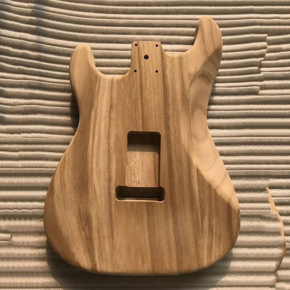 ahorn st elektrische gitarre semi fertigen körper unfinished diy gitarre körper maple körper für fender st stil gitarre free globa