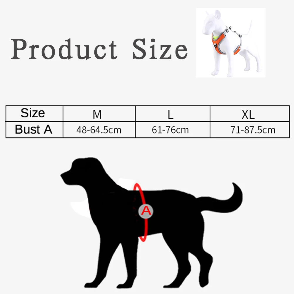 Новая Светоотражающая нейлоновая шлейка для собак любых погодных условий