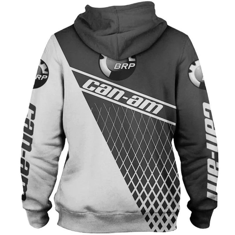 

New Spring And Autumn Men's 3D Digital Printed Bombardier Logo Hoodie Casual Fashion Harajuku High Quality Brand Men's Hoodie