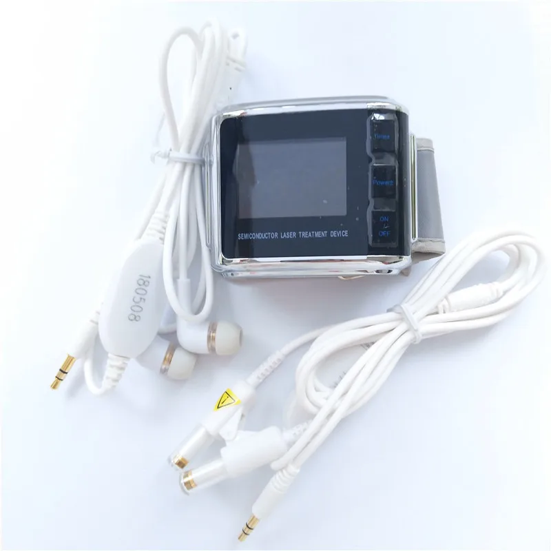 

Лазерные Часы Для Лечения шума в ушах, часы для регабации, лазерная терапия, высокое кровяное давление, ушной лазерный светильник для домашн...