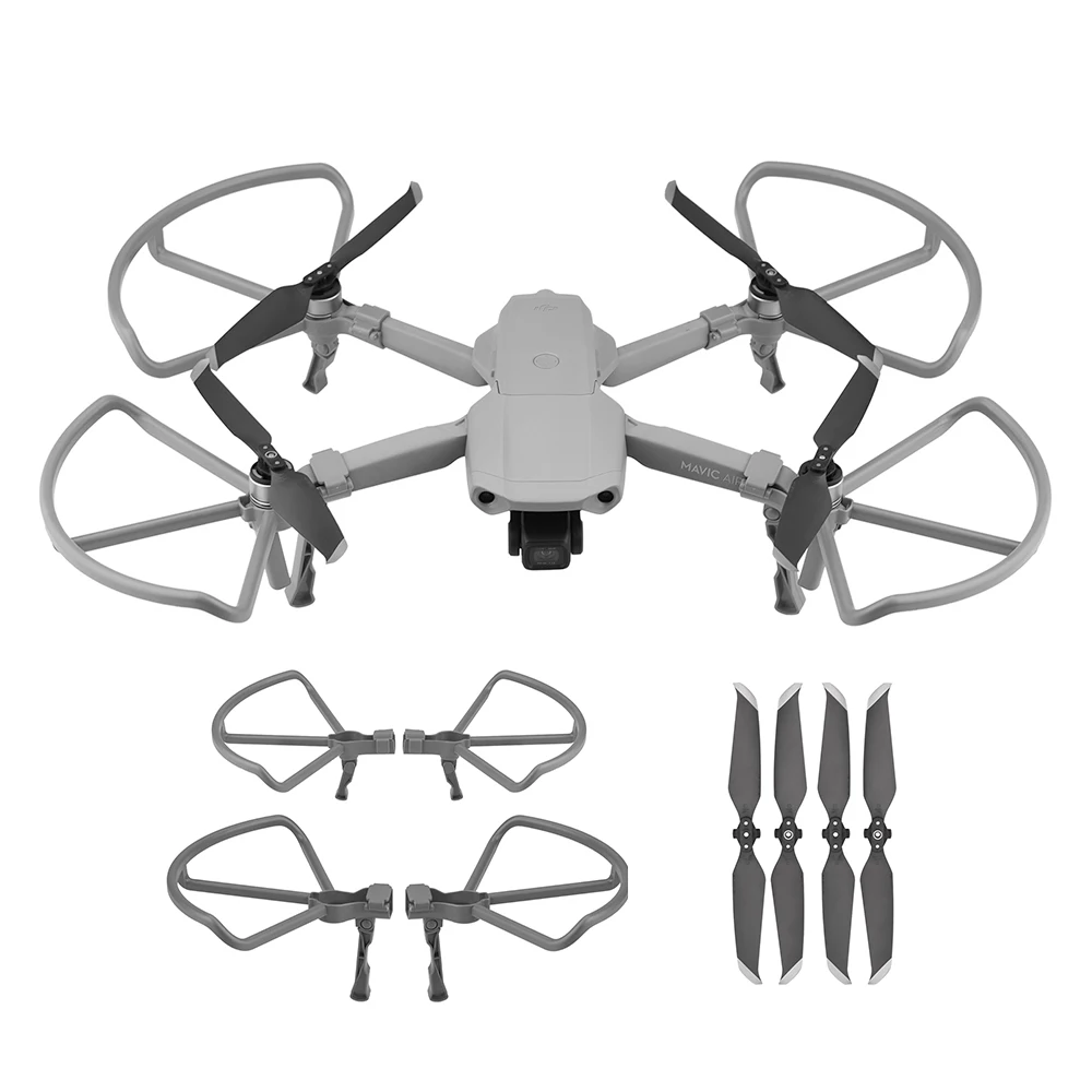 

Propeller Guard for DJI Mavic Air 2/Air 2S Drone Protector Protective Cover with Heightening Landing Gears Accessories