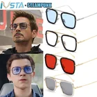 IVSTA Tony Stark, солнцезащитные очки в стиле стимпанк, очки в стиле панк, стильные роскошные брендовые дизайнерские очки, модные оптические очки для близорукости