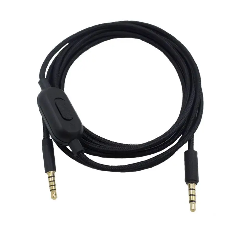 

Portable Headphone Cable Cord Line for Lo-gitech GPRO X G233 G433 Earphone A0NB