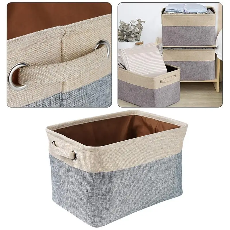 

Portable Personalized Dog Toy Basket No Smell Storage Box Storage Baskets For Dogs Clothes Shoes Pet Accessories With Paw