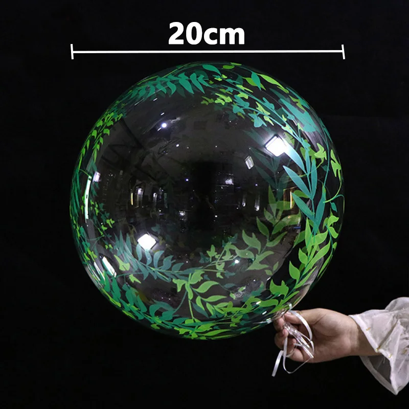 Красочный цветок с принтом шар Bobo для дня рождения свадьбы декор комнаты