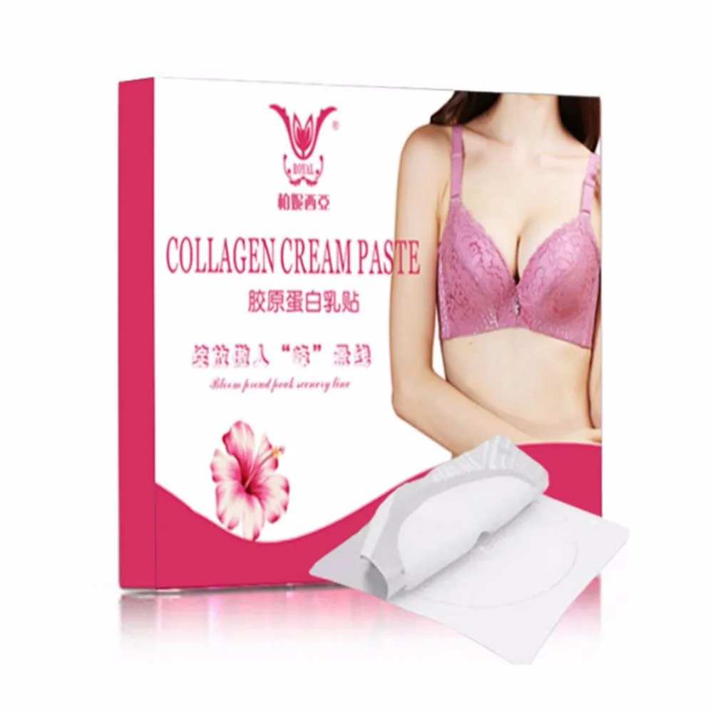 Кристаллическая коллагеновая маска для увеличения груди 4 шт./коркор. усилитель