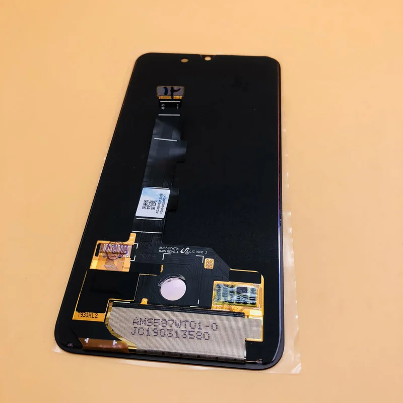 Оригинальный размер ЖК дисплей со сканером отпечатков пальцев для Xiaomi MI 9 SE Mi9