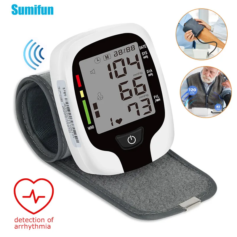 

Sumifun 1 комплект дома Портативный Голосовая версия крови Давление Автоматический цифровой Дисплей Arm приборы для измерения кровяного давлен...