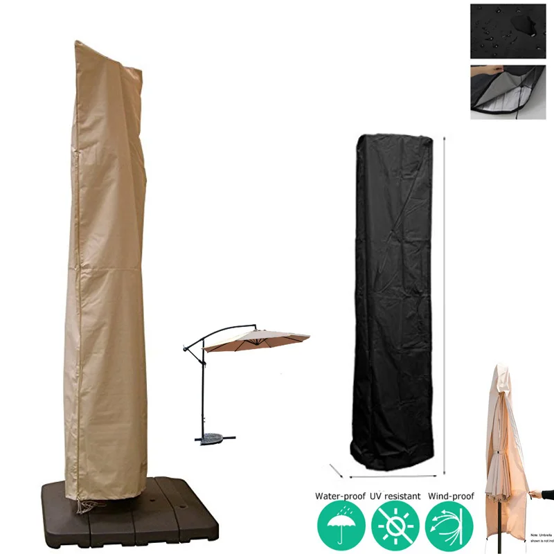 

Outdoor Umbrella Cover Oxford Cloth Sunshade Umbrella Cover Garden Rainfall Cantilever Umbrella Cover Rainfall Bag Accessories