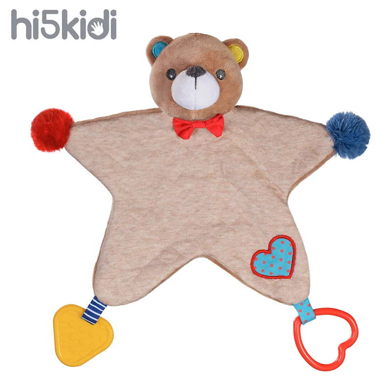 HI5KIDI плюшевая игрушка для новорожденных детская кукла коричневый медведь