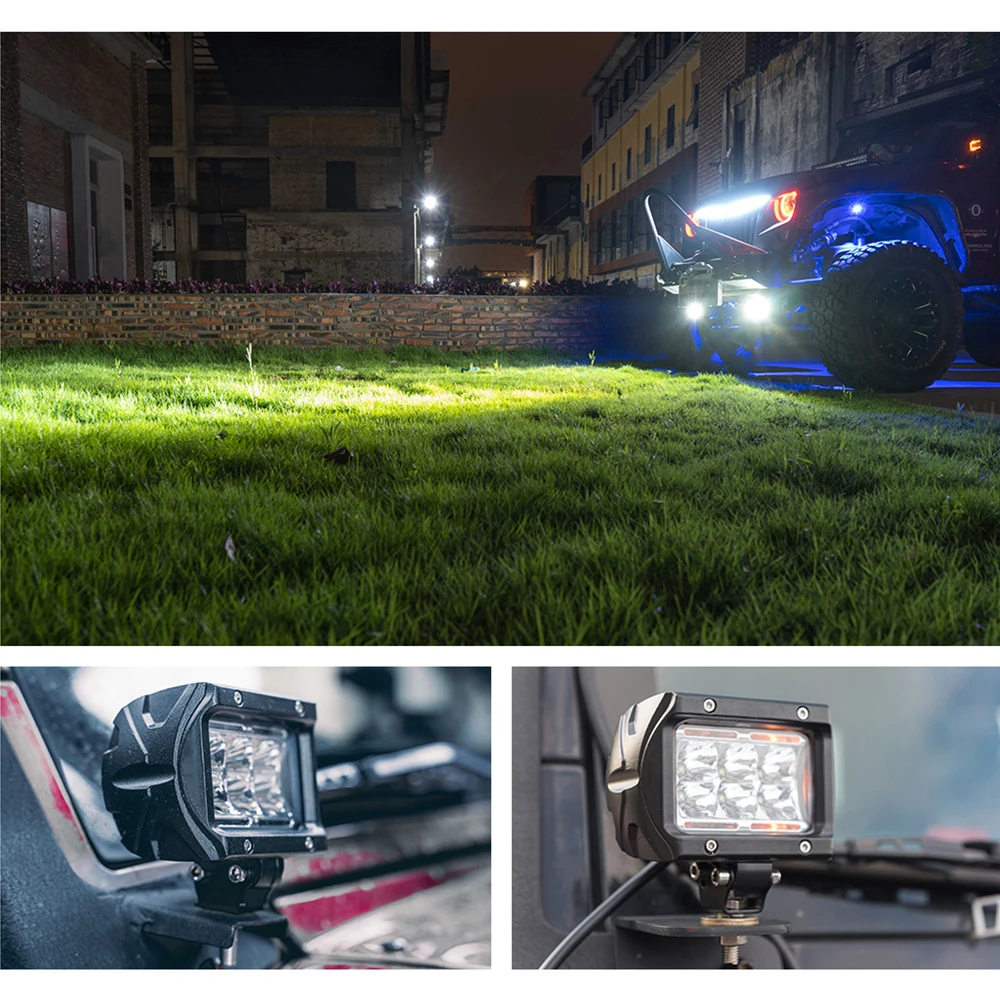 Автомобильный светодиодный рабочий светильник бар неограниченное GO K1 4 &quot18 Вт
