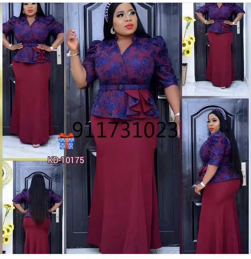 African Dresses for Women 2021 Dashiki Print Africa Dress Clothes Ankara Ladies | Тематическая одежда и униформа