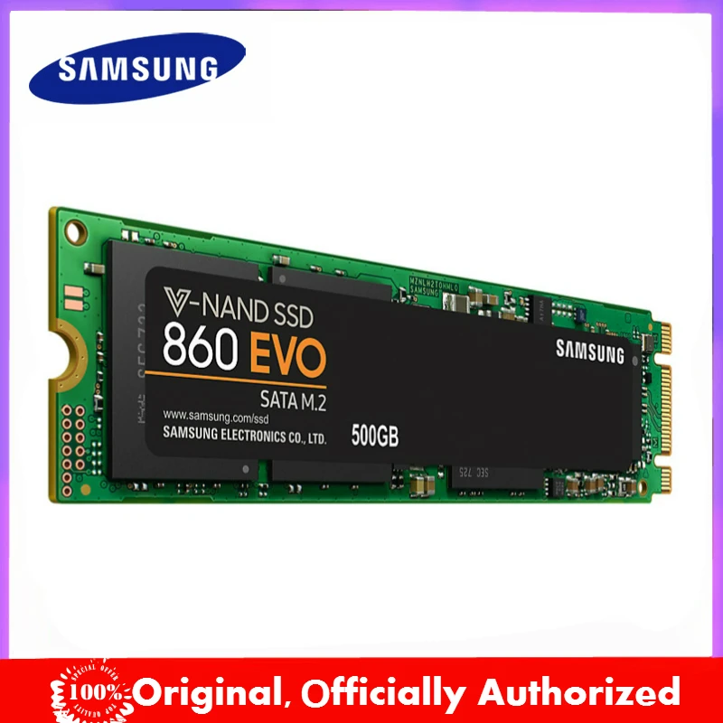 SAMSUNG M.2 SSD 1TB 860 EVO M.2 2280 500GB 250GB Internal Solid State Disk Hard Drive PC Desktop Laptop for free shipping