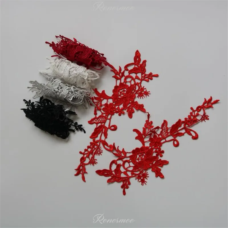 3 зеркальные пары Полиэстеровая красная бордовая черная слоновая кость