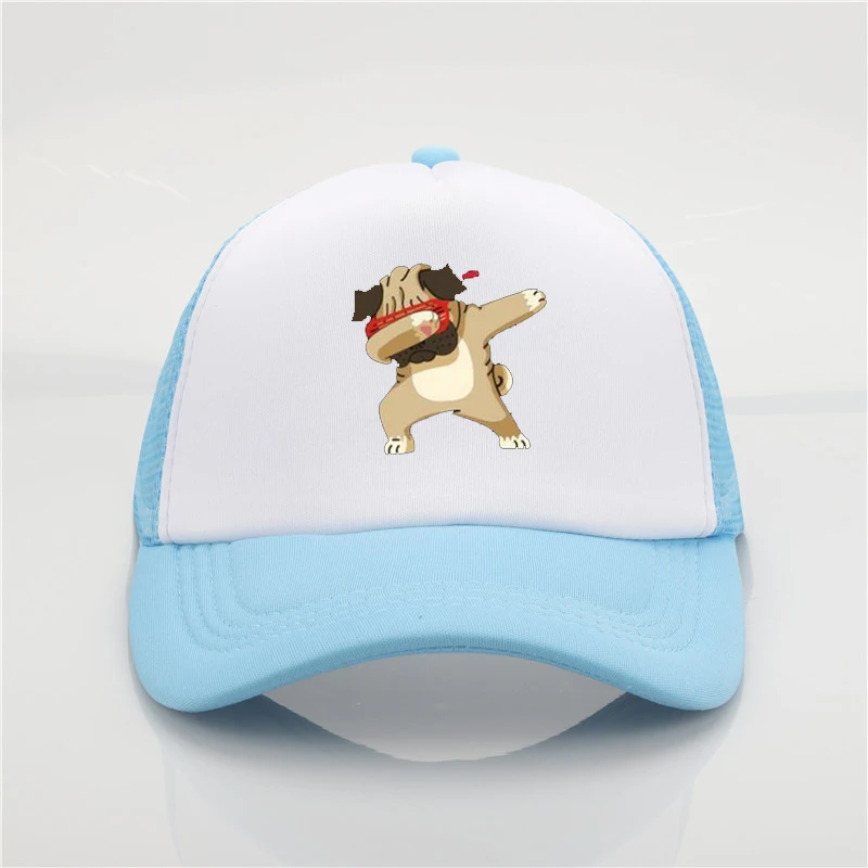 

Fashion hat Animal Dog cat Print Baseball caps Summer fashion Men Women cool Mesh snapback hats