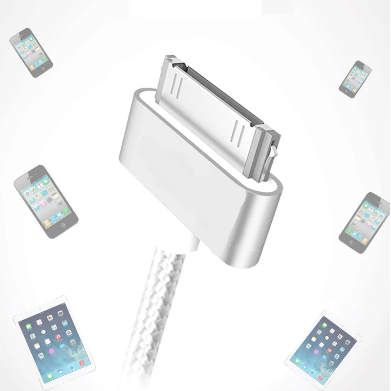 Кабель для iphone 4 30 pin быстрое зарядное устройство usb apple s iPad 2 3 зарядный кабель