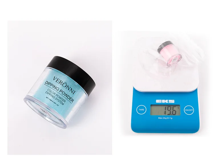 1 г/кор. яркий лак для ногтей пудровый градиент Блеск УФ гель украшения пудра