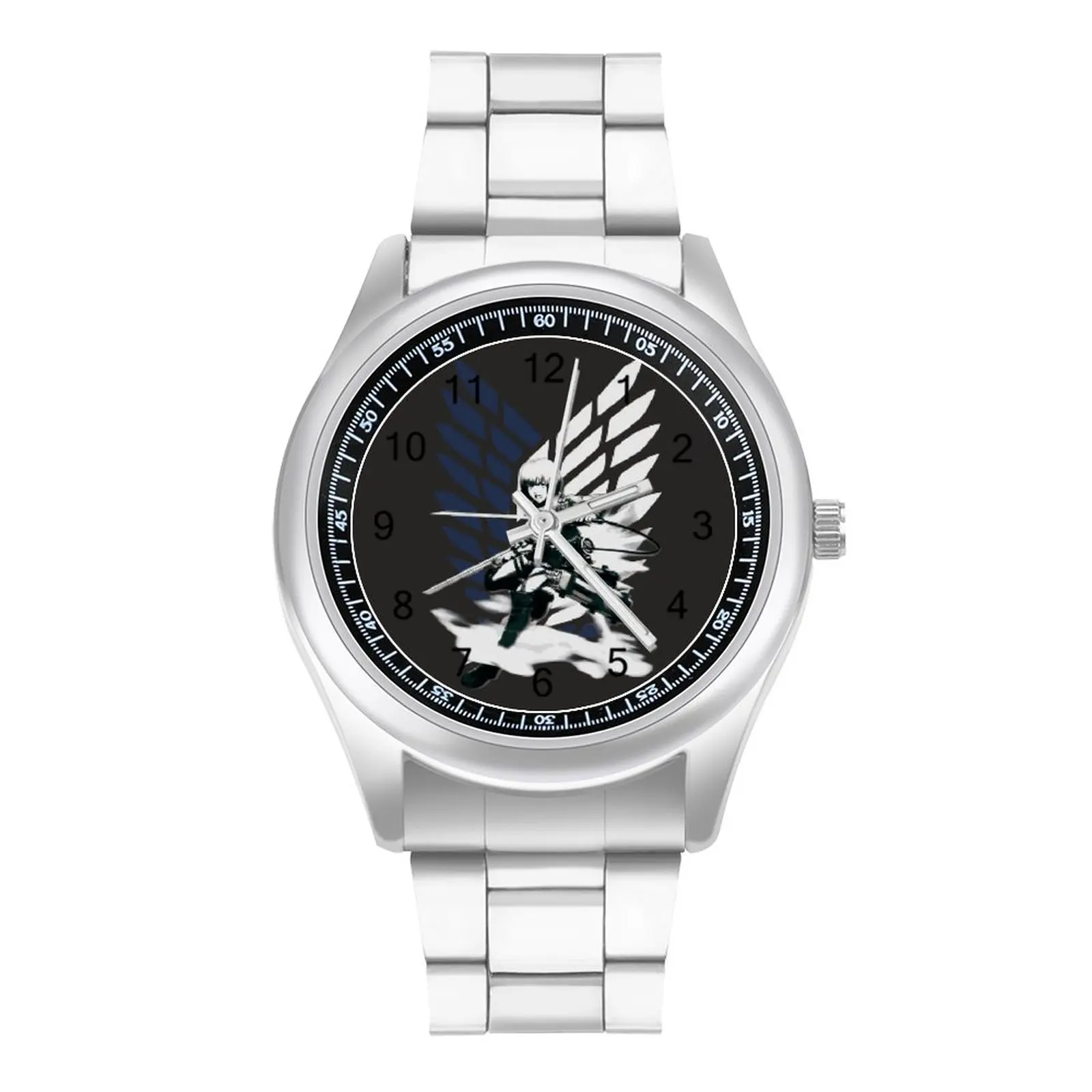 

Attack On Titan Quartz Watch Design Colored Wrist Watch Stainless Affordable Business Girl Wristwatch