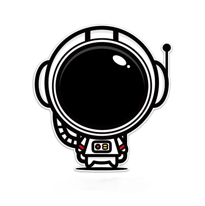 

Hot SellCartoon Robot Hot Personality Car Sticker Windshield Bumper Motorcycle Helmet Decal High Quality Cover Scratches 10x10cm