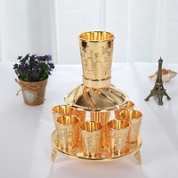 new trumpet architectural style pattern wine dispenser bar mixer household drinking appliance special for distributary vessel