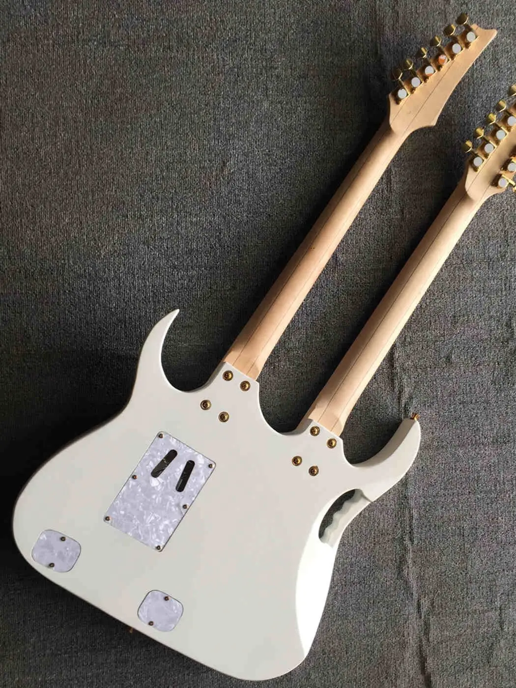 Двойной головкой электрогитара 12 струнная вы можете настроить цвет который вам