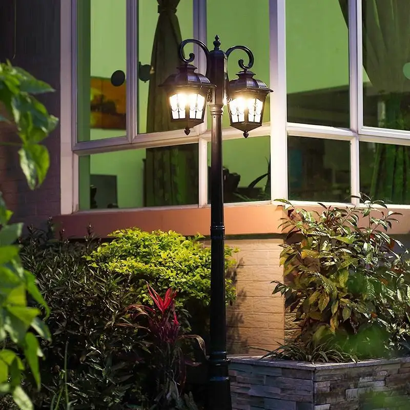 Домашний уличный светильник Jalan Tenaga Surya Farola Exterior Sokak Lamba Lampioni Da Esterno Giardino|Уличные