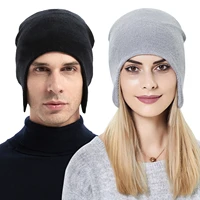 2021 classic earmuff cap mens outdoor knitted hat womens keep warm beanies skullies hat windproof earflaps bonnet hats