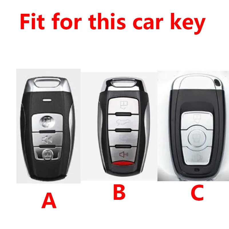 

Leather Car Key Cover Case Keychain Ring Protection For Great Wall Haval Coupe H7 H8 H9 GMW H6 H2 HAVAL H6 H7 H8 H9 H2S Interior